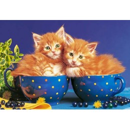 Пъзел - Kittens in Bowls